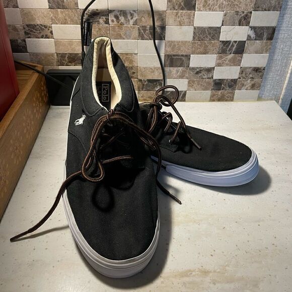 Ralph Lauren Polo Dress Sneakers - Picture 1 of 7